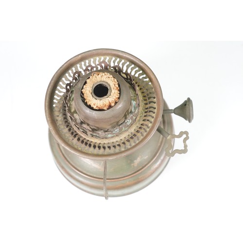 159 - Art nouveau late 19th century pierced iron wall bracket of foliate sinuous design, stamped with a re... 