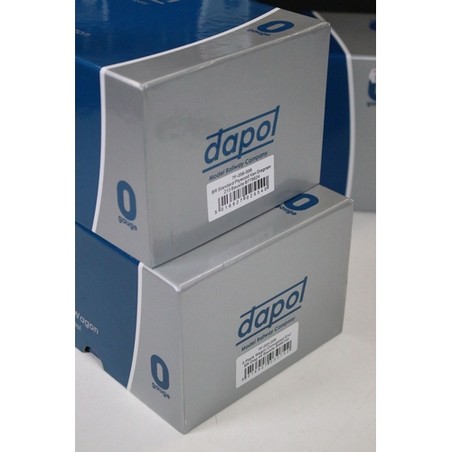 126 - Six boxed Dapol OO gauge items of rolling stock to include 7F-053-008, 7F-016-002, 7F-051-035W, 7F-0... 