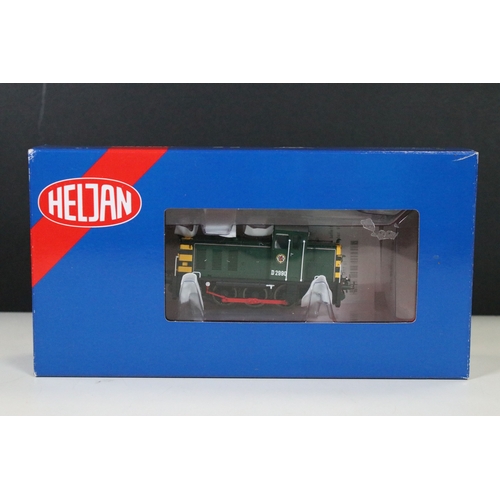 152 - Two boxed Heljan OO gauge locomotives to include 29011 Class 07 V1 D2990 and 89421 Class 128 M55995 ... 