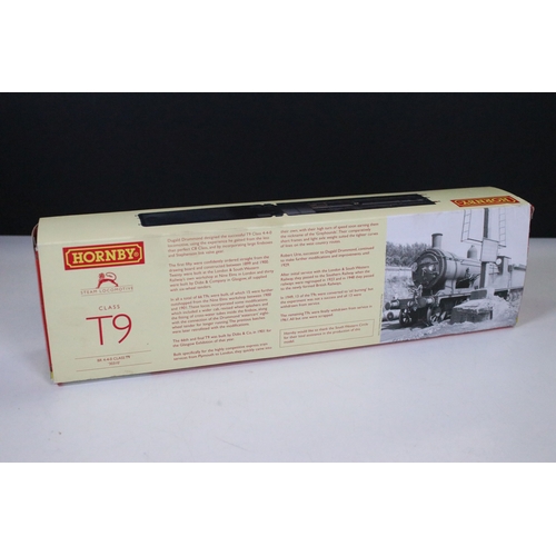 157 - Four boxed Hornby OO gauge locomotives to include R2713 BR 4-4-0 Class T9 30310, R2355 BR 0-6-0 Clas... 