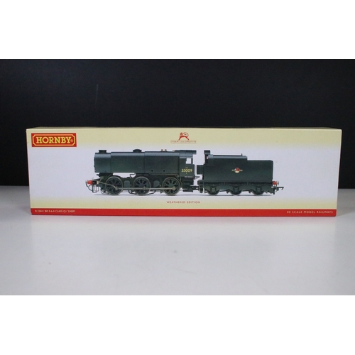 157 - Four boxed Hornby OO gauge locomotives to include R2713 BR 4-4-0 Class T9 30310, R2355 BR 0-6-0 Clas... 