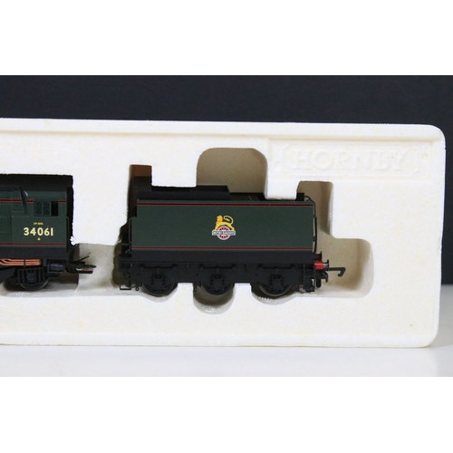 158 - Five boxed Hornby OO gauge locomotives to include R2517 BR Bo Bo Diesel Electric Class 73 Locomotive... 