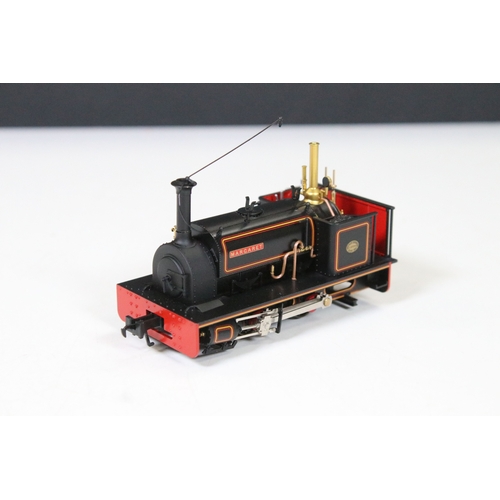 163 - Boxed Bachmann Narrow Gauge 71-027 Quarry Hunslet 0-4-0 Tank Margaret Penhryn Quarry lined black loc... 