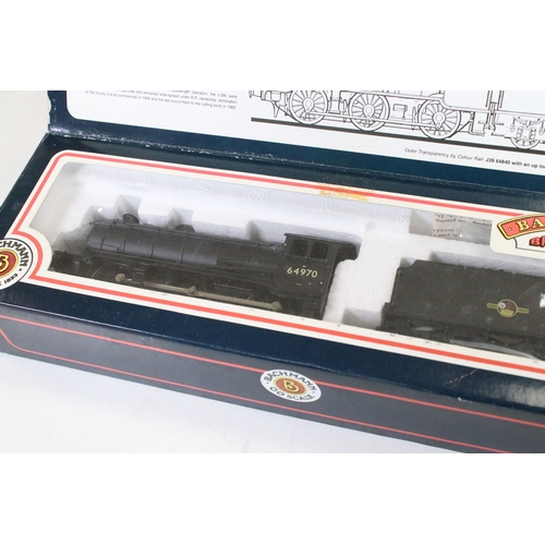 172 - Two boxed Bachmann OO gauge locomotives to include 31-405 Lord Nelson 30852 Sir Walter Raleigh and 3... 