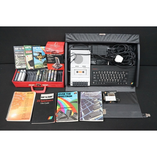1582 - Cased Sinclair ZX Spectrum + Personal Computer and Cathay Computer Compatible Cassette Recorder, com... 