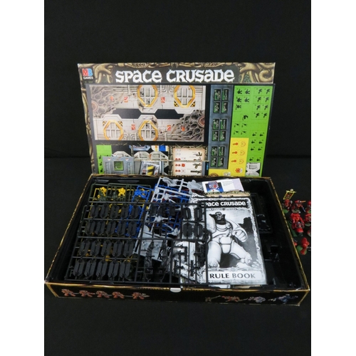 JEU DE SOCIÉTÉ SPACE CRUSADE édité par MB JEUX en 1990 - VF - INCOMPLET EUR 64,90 - FR