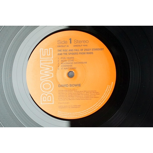 106 - Vinyl - 5 recent release / reissue David Bowie LPs to include Ziggy Stardust, David Bowie (2009 ltd ... 