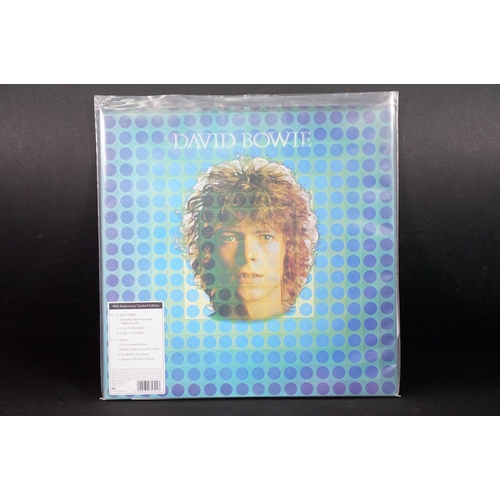 106 - Vinyl - 5 recent release / reissue David Bowie LPs to include Ziggy Stardust, David Bowie (2009 ltd ... 