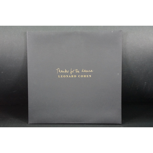 107 - Vinyl - 7 Leonard Cohen LPs to include Thanks For The Dance, Various Positions, Live In London, You ... 