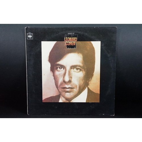 107 - Vinyl - 7 Leonard Cohen LPs to include Thanks For The Dance, Various Positions, Live In London, You ... 