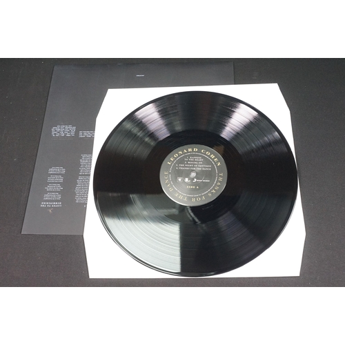 107 - Vinyl - 7 Leonard Cohen LPs to include Thanks For The Dance, Various Positions, Live In London, You ... 