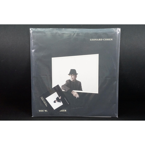 107 - Vinyl - 7 Leonard Cohen LPs to include Thanks For The Dance, Various Positions, Live In London, You ... 