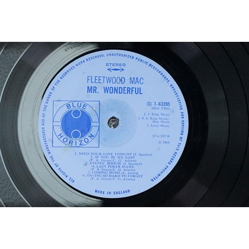 113 - Vinyl - 8 Fleetwod Mac & members LPs to include Mr Wonderful (Blue Horizon), self titled (blue vinyl... 