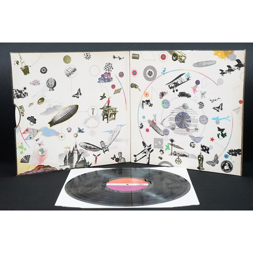 118 - Vinyl - 4 original pressing Led Zeppelin LPs (plum labels) to include Self Titled (grey strip to bot... 