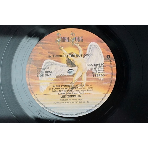 119 - Vinyl - 5 Led Zeppelin LPs to include III (working wheel), Physical Graffiti (German press), Presenc... 
