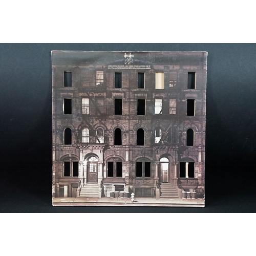 119 - Vinyl - 5 Led Zeppelin LPs to include III (working wheel), Physical Graffiti (German press), Presenc... 
