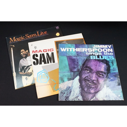 180 - Vinyl - 21 Blues LPs to include Sonny Boy Williamson x 3 (inc With The Yardbirds), Dr John x 2, T-Bo... 