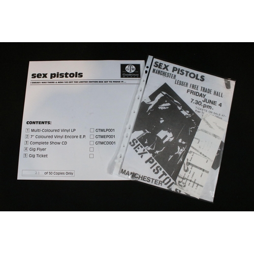 481 - Vinyl - Sex Pistols I Swear I Was There ltd edition private pressing box set on Goodtimes Music GTMB... 