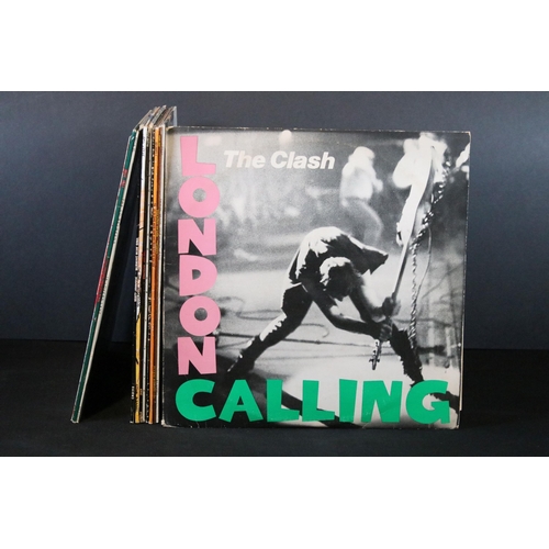 486 - Vinyl - 11 Punk / New Wave LPs and 1 12