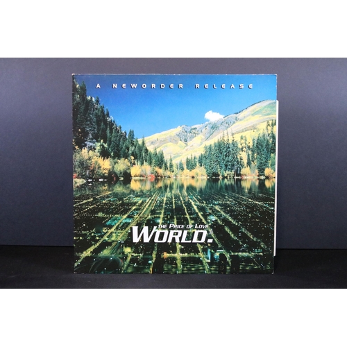 488 - Vinyl - 5 New Order original UK 1st pressing LP’s and one 12” to include: Substance 1987, Low-Life, ... 