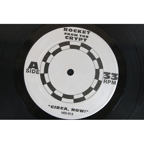 489 - Vinyl - 2 Rocket From The Crypt LP’s to include: Circa, Now! (Headhunter Records – HED-015, US 1992 ... 