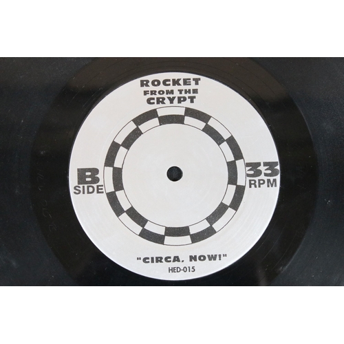 489 - Vinyl - 2 Rocket From The Crypt LP’s to include: Circa, Now! (Headhunter Records – HED-015, US 1992 ... 