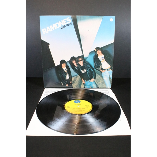 497 - Vinyl - 2 Ramones original UK pressing LPs to include Rocket To Russia (with printed inner), Leave H... 
