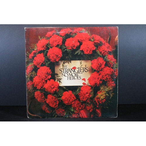 503 - Vinyl - 8 The Stranglers LPs to include No More Heroes, IV, The Raven, Feline, Black & White, La Fol... 