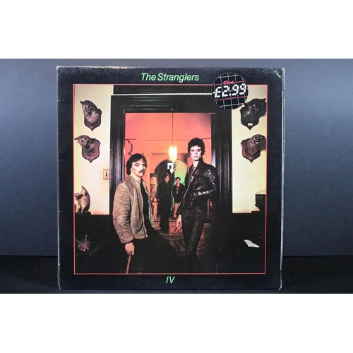 503 - Vinyl - 8 The Stranglers LPs to include No More Heroes, IV, The Raven, Feline, Black & White, La Fol... 