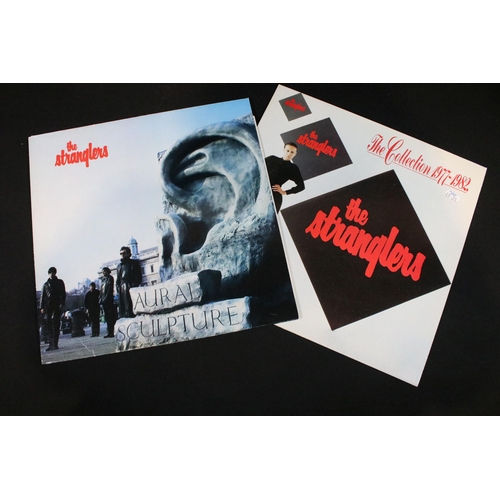 503 - Vinyl - 8 The Stranglers LPs to include No More Heroes, IV, The Raven, Feline, Black & White, La Fol... 