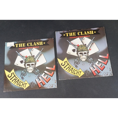 516 - Vinyl - 17 The Clash original UK 7” singles to include: White Riot, Remote Control, Complete Control... 