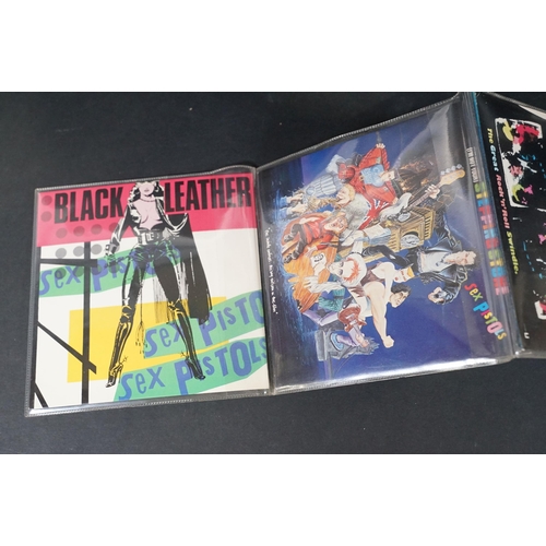 517 - Vinyl - Punk - Sex Pistols – Pistols Pack, 6 yellow labels 7” singles pack on Virgin Records - SEX 1... 