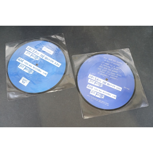 519 - Vinyl - Punk - Sex Pistols, 5 different picture disc 7” re-issue singles of “God Save The Queen” inc... 