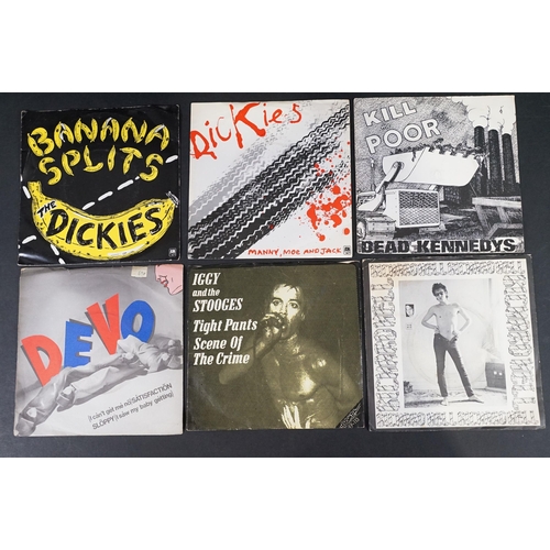 520 - Vinyl - 14 Punk / Post Punk 7” singles by US artists to include: Teenage Jesus And The Jerks (US), D... 