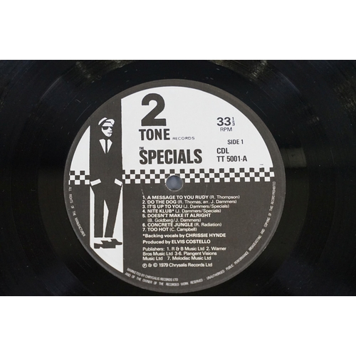 598 - Vinyl - 19 Post Punk / New Wave / 2 Tone LP’s to include: The Specials, Ian McNabb (Icicle Works) – ... 