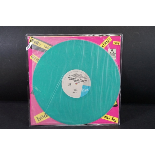 608 - Vinyl - 2 Sex Pistols limited edition 1990 Australasia coloured vinyl re-issue LP’s of: Never Mind T... 