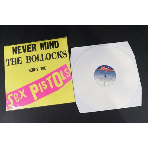 609 - Vinyl - 4 Sex Pistols limited edition UK coloured vinyl re-issue LP’s of Never Mind The Bo****ks Her... 
