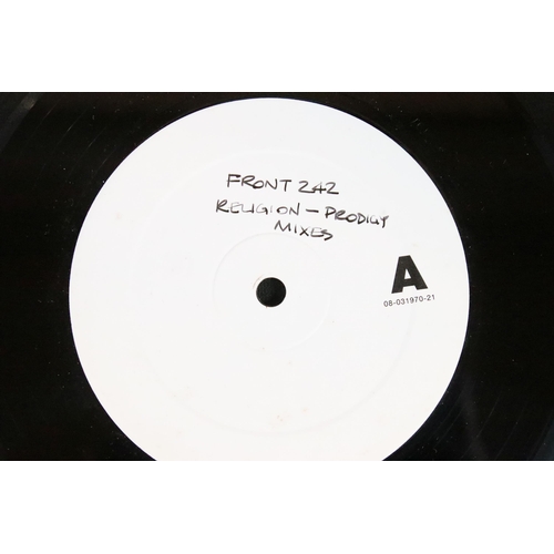 617 - Vinyl - 2 Industrial promo 12” singles to include: Nine Inch Nails – March Of The Pigs (Island Recor... 