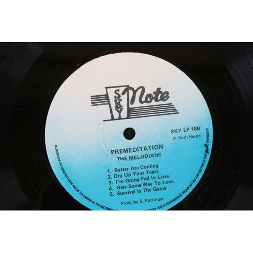 643 - Vinyl - Roots Reggae - The Melodians – Pre-Meditation LP on Sky Note Records – SKY LP 18, original U... 