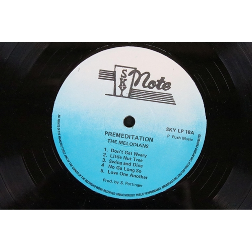 643 - Vinyl - Roots Reggae - The Melodians – Pre-Meditation LP on Sky Note Records – SKY LP 18, original U... 