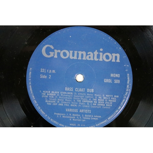644 - Vinyl - Reggae / Dub - Various – Rass Claat Dub LP on Grounation Records – GROL 509, original UK 197... 