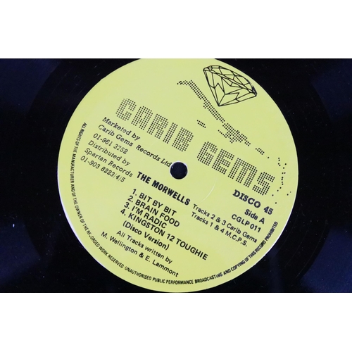 647 - Vinyl - Roots Reggae - The Morwells – Kingston 12 Toughie LP on Carib Gems – CGLP 011, original UK 1... 