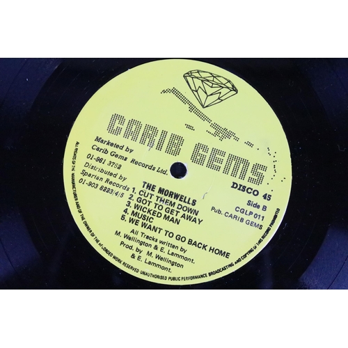 647 - Vinyl - Roots Reggae - The Morwells – Kingston 12 Toughie LP on Carib Gems – CGLP 011, original UK 1... 
