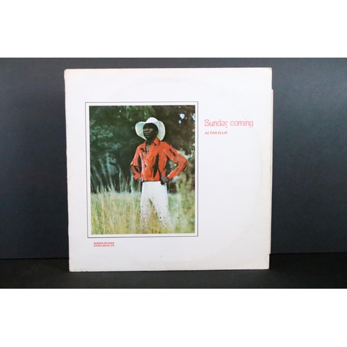 654 - Vinyl - Reggae / Ska - Alton Ellis – Sunday Coming LP on Bamboo Records – BDLPS 214, original UK 197... 