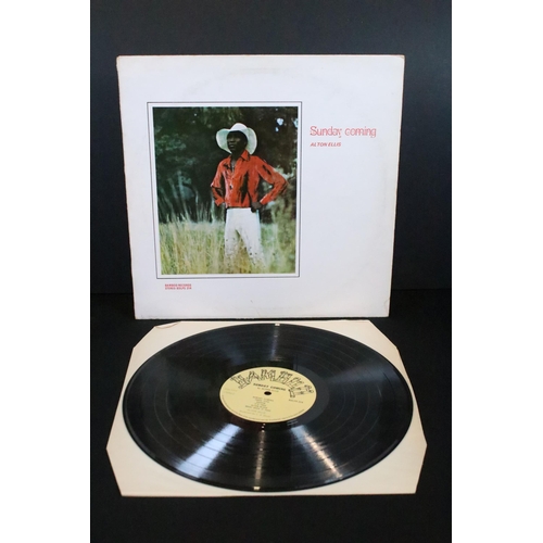 654 - Vinyl - Reggae / Ska - Alton Ellis – Sunday Coming LP on Bamboo Records – BDLPS 214, original UK 197... 