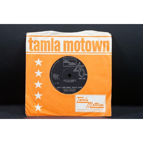 85 - Vinyl - Brenda Holloway – Just Look What You've Done 7” single on Tamla Motown Records - TMG 608 ori... 