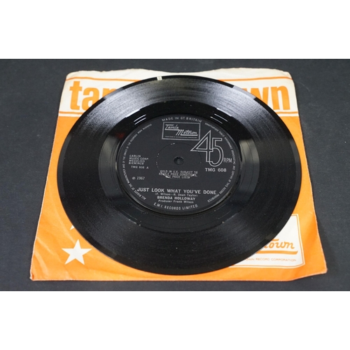 85 - Vinyl - Brenda Holloway – Just Look What You've Done 7” single on Tamla Motown Records - TMG 608 ori... 
