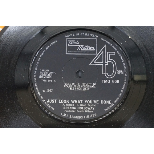 85 - Vinyl - Brenda Holloway – Just Look What You've Done 7” single on Tamla Motown Records - TMG 608 ori... 