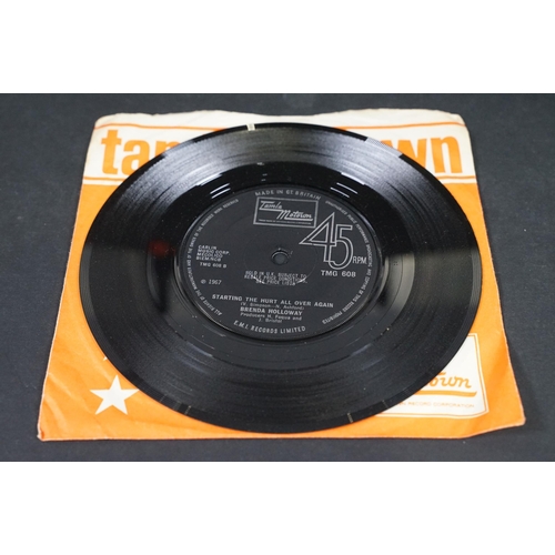 85 - Vinyl - Brenda Holloway – Just Look What You've Done 7” single on Tamla Motown Records - TMG 608 ori... 