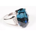 A collection of eight contemporary 925 silver ladies dress rings.